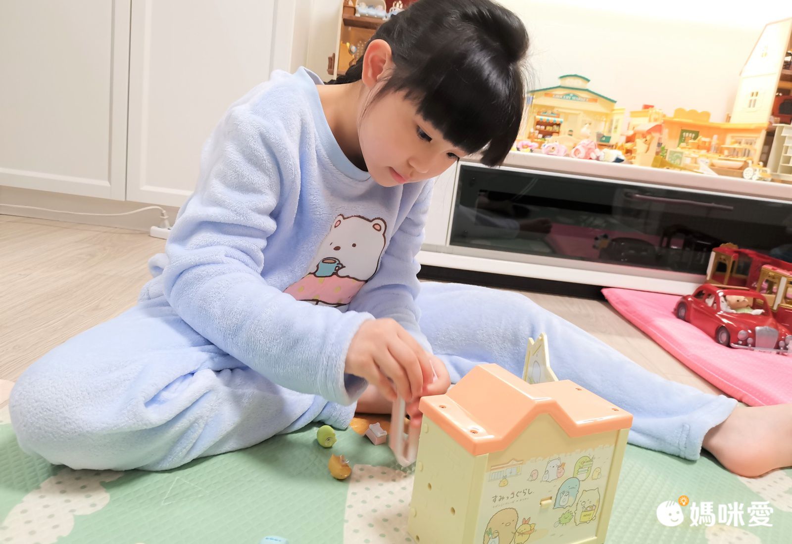 角落小夥伴 - 角落生物法蘭絨套裝-粉