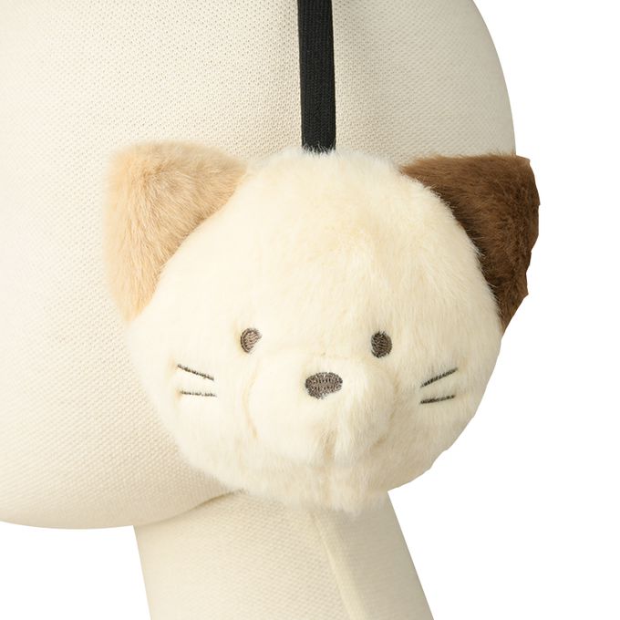 akachan honpo - 動物造型耳罩-米白色