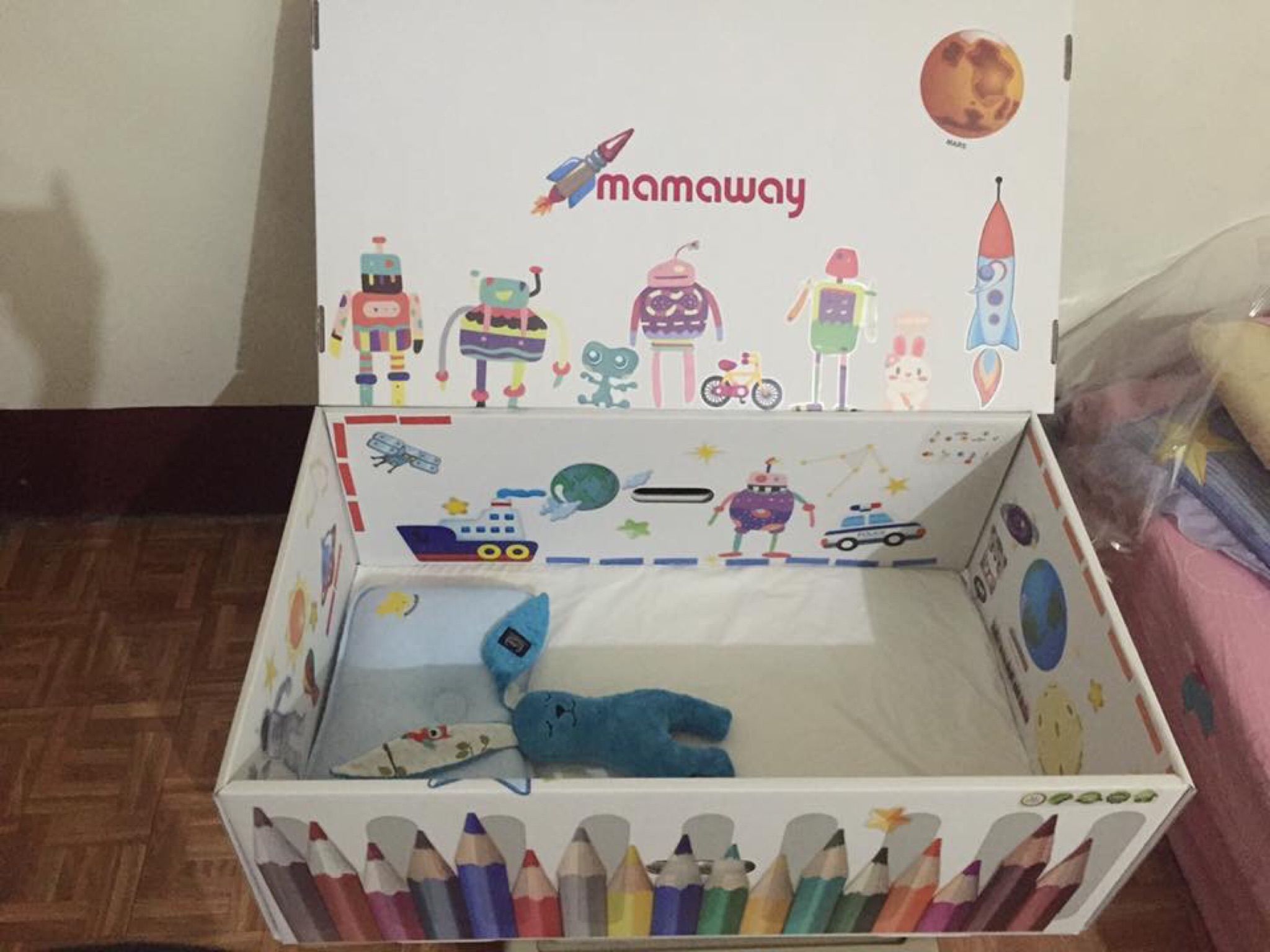 徵 manaway芬蘭嬰兒紙箱