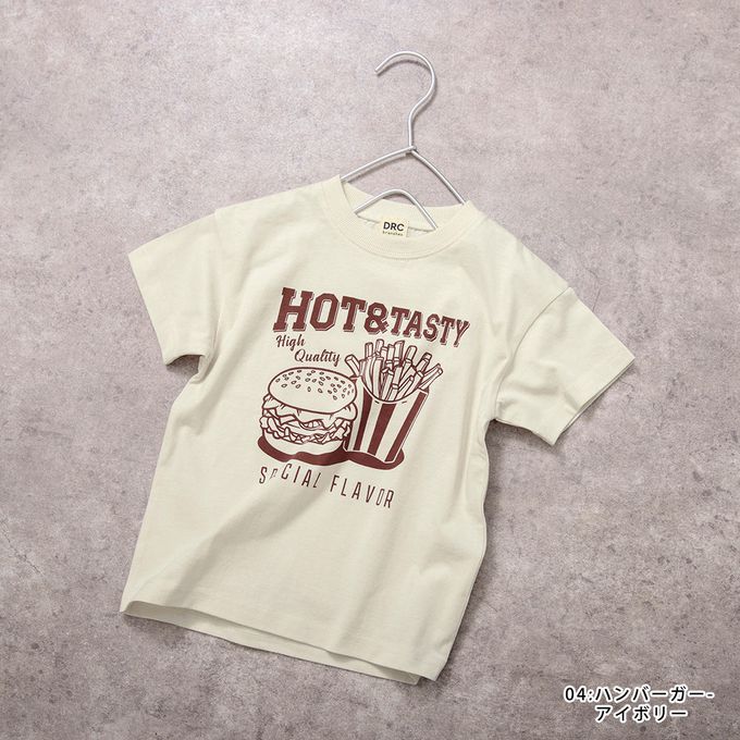 日本 BRANSHES - 純棉美式印花短袖上衣-滑板好手-燕麥灰