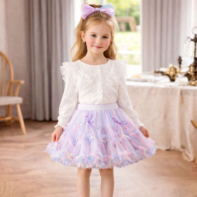 love, charlotte 超蓬網紗澎澎裙(半身裙 蓬蓬裙 蓬裙 裙子 婚禮  拍照 攝影 喜酒 喜宴 兒童 女童 童裝)