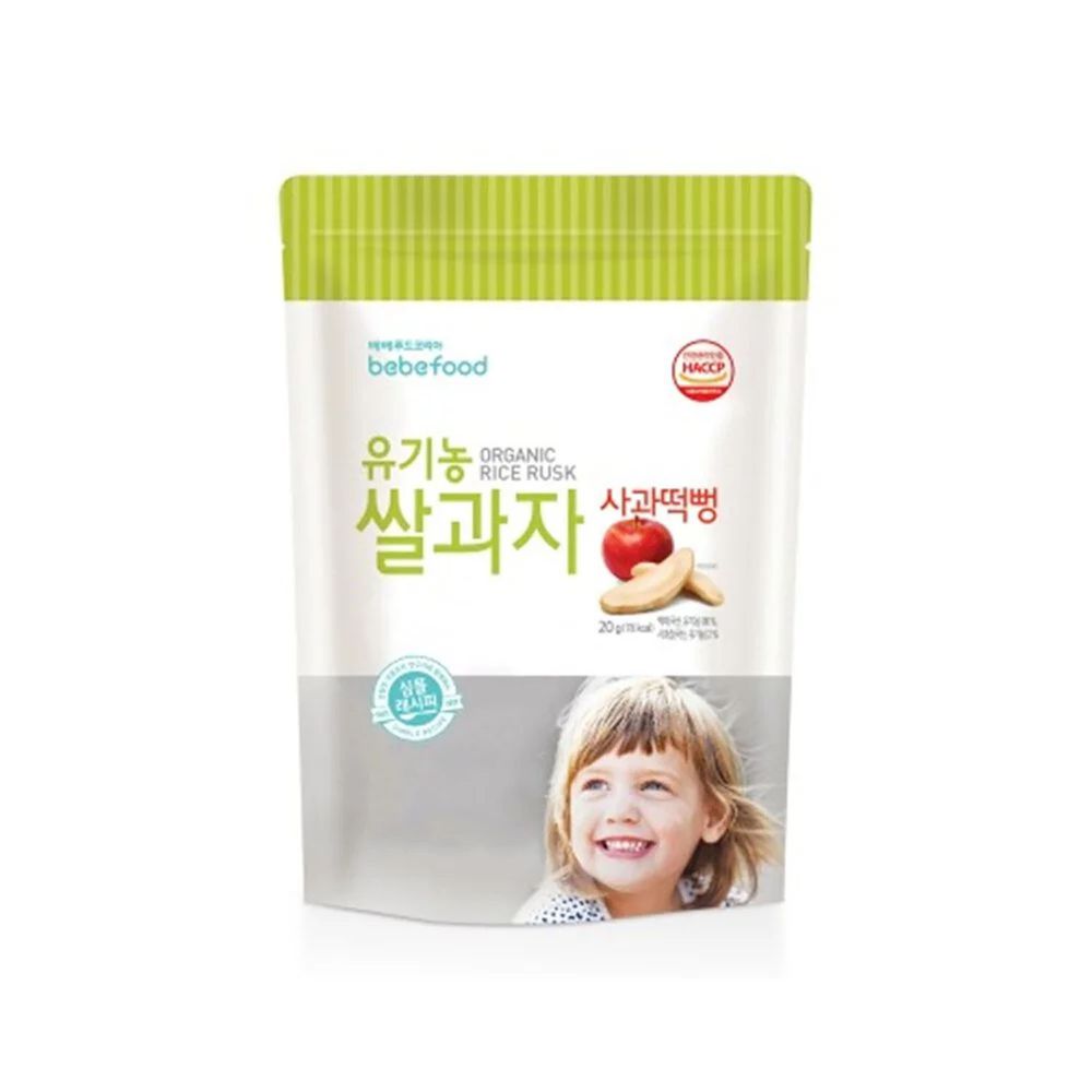 韓國bebefood寶寶福德 - 米餅-蘋果