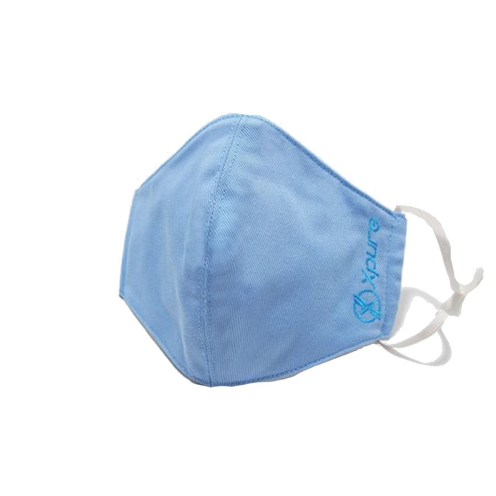 荷蘭 BRISE - 淨對流 Xpure 抗霾布織兒童口罩(粉藍)