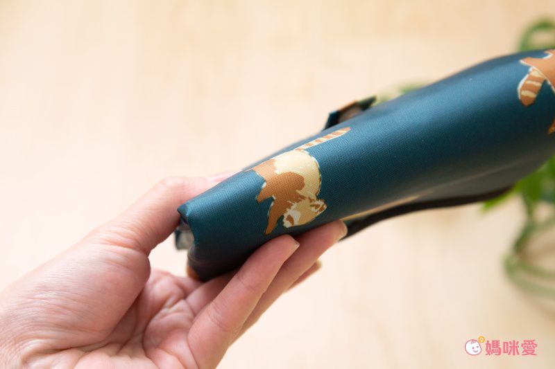 日本 Chepeli - 大容量保冷購物袋(可折疊收納)-刺蝟-深藍-15L/耐重10kg