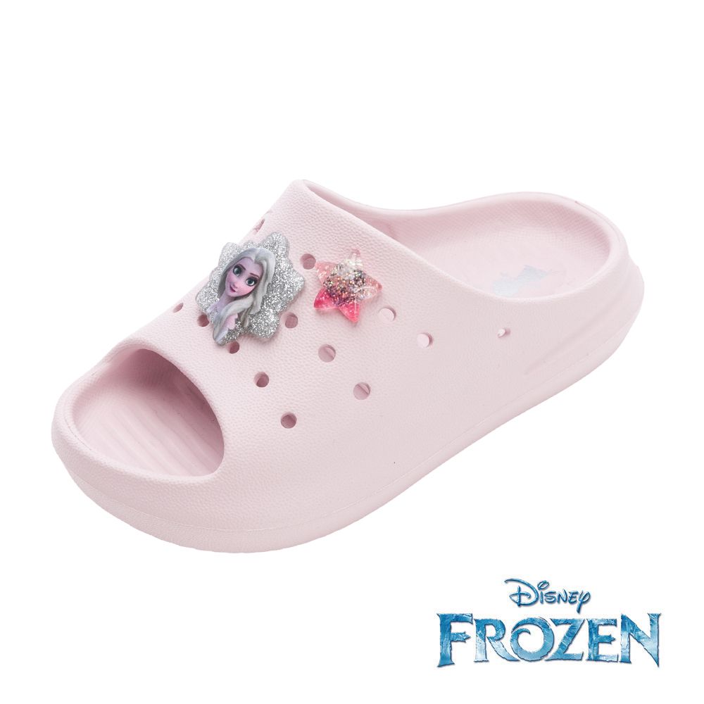 冰雪奇緣 童款 EVA拖鞋 FNKS51013-輕量防水x穿脫方便-粉紅-(小中大童段)
