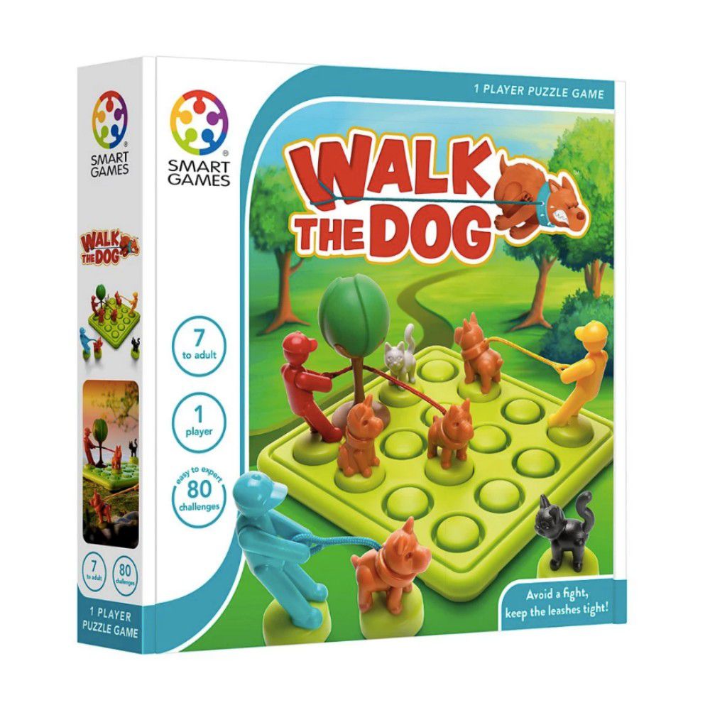 比利時 SMART GAMES - 小狗散步-7歲以上