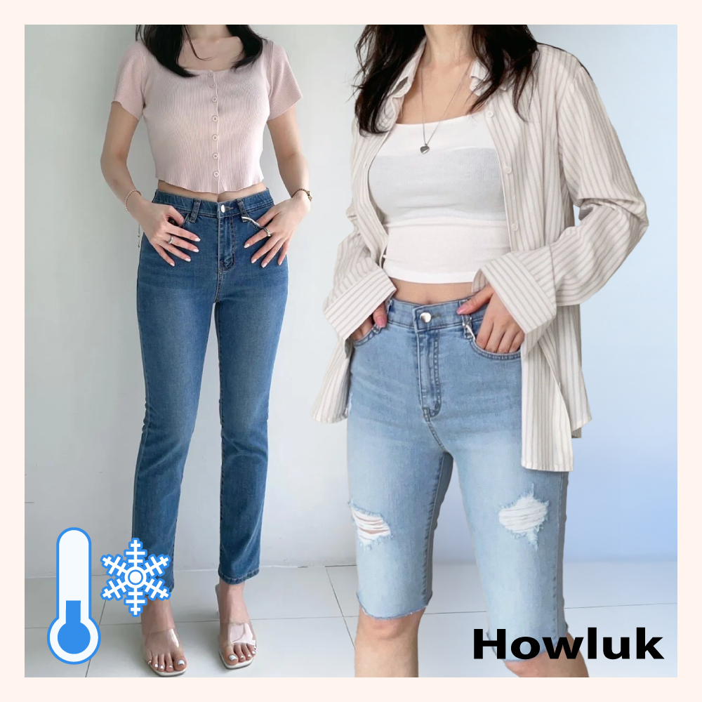 夏季必買 ✧ 40年牛仔褲專家！正韓【Howluk】彈性版型 x 涼感丹寧
