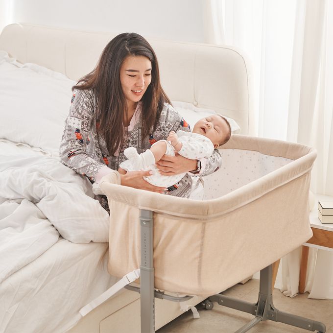 YODA - 嬰兒床邊床-典雅米