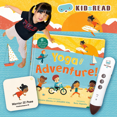 KIDsREAD《Yoga Adventure ! 瑜伽冒險書》看書能活動筋骨!?