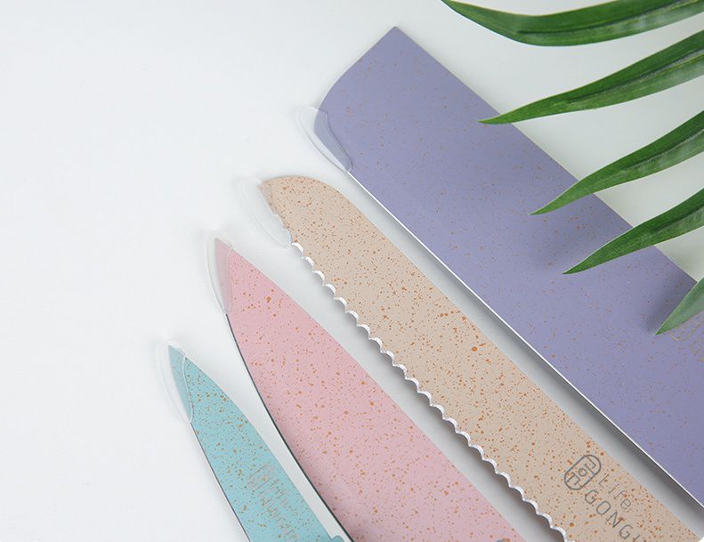 韓國 GONG YOU - 環保不鏽鋼刀具6入組