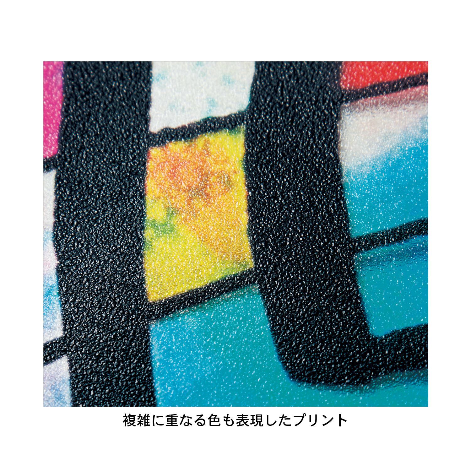 日本千趣會 - 日本製 設計師款90％抗UV光影窗貼(靜電式)-彩色玻璃 (92×90cm)