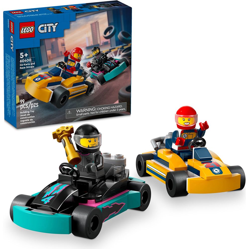 樂高 LEGO - LEGO樂高 LT60400 City 城市系列 - 卡丁車和賽車手