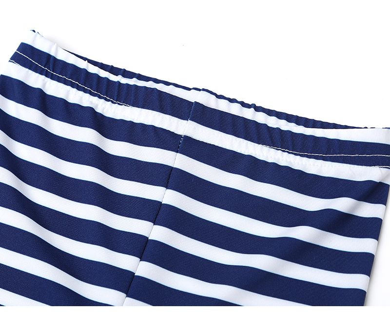 韓國 OZKIZ - 抗UV防曬兒童泳裝-三件組-綠色鱷魚