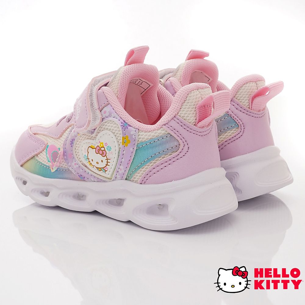 HELLO KITTY - 可愛凱蒂貓甜心電燈運動鞋(中小童段)-紫