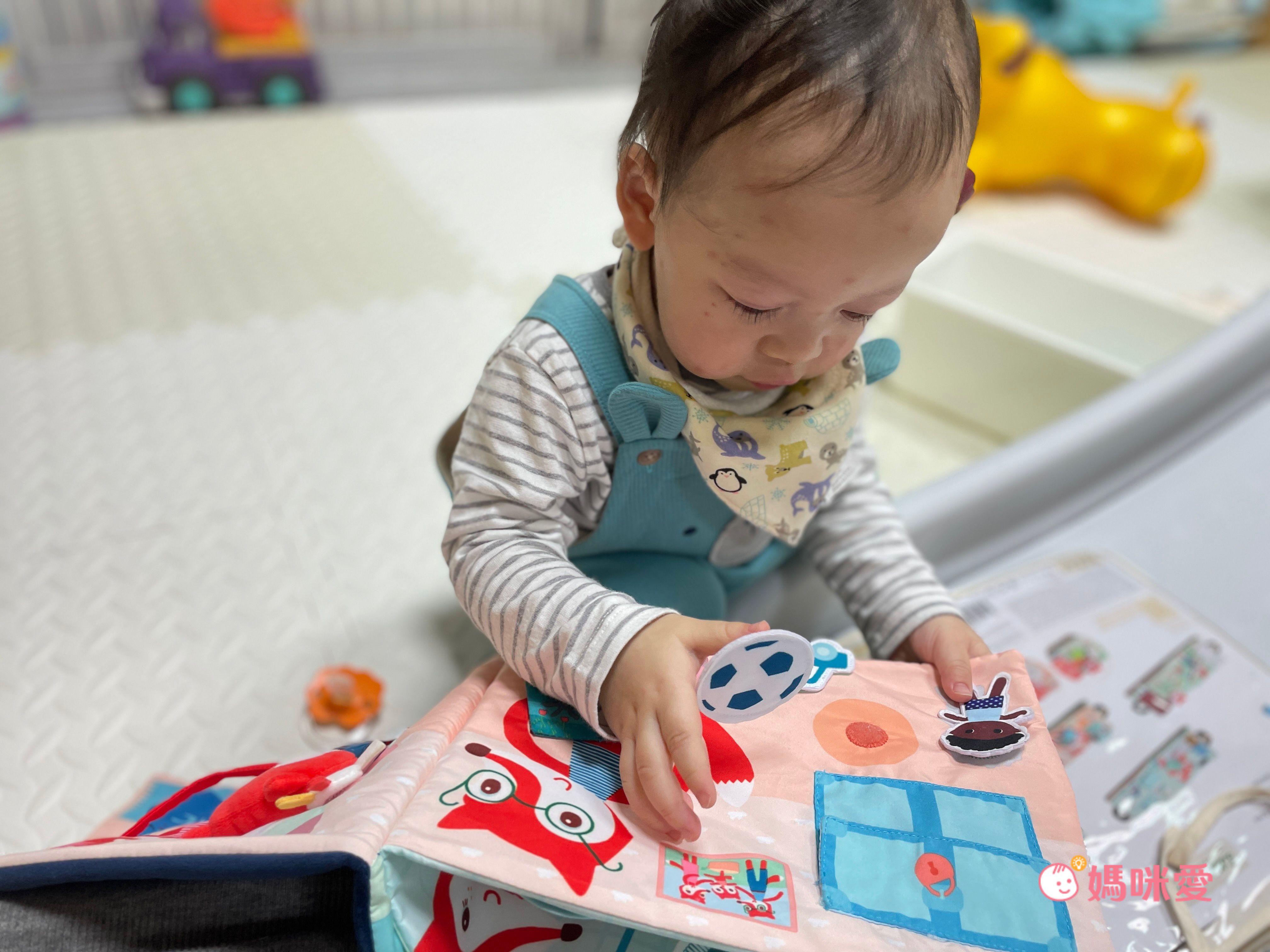 刺激五感【 比利時 Lilliputiens 】新生兒玩具｜寶寶布書