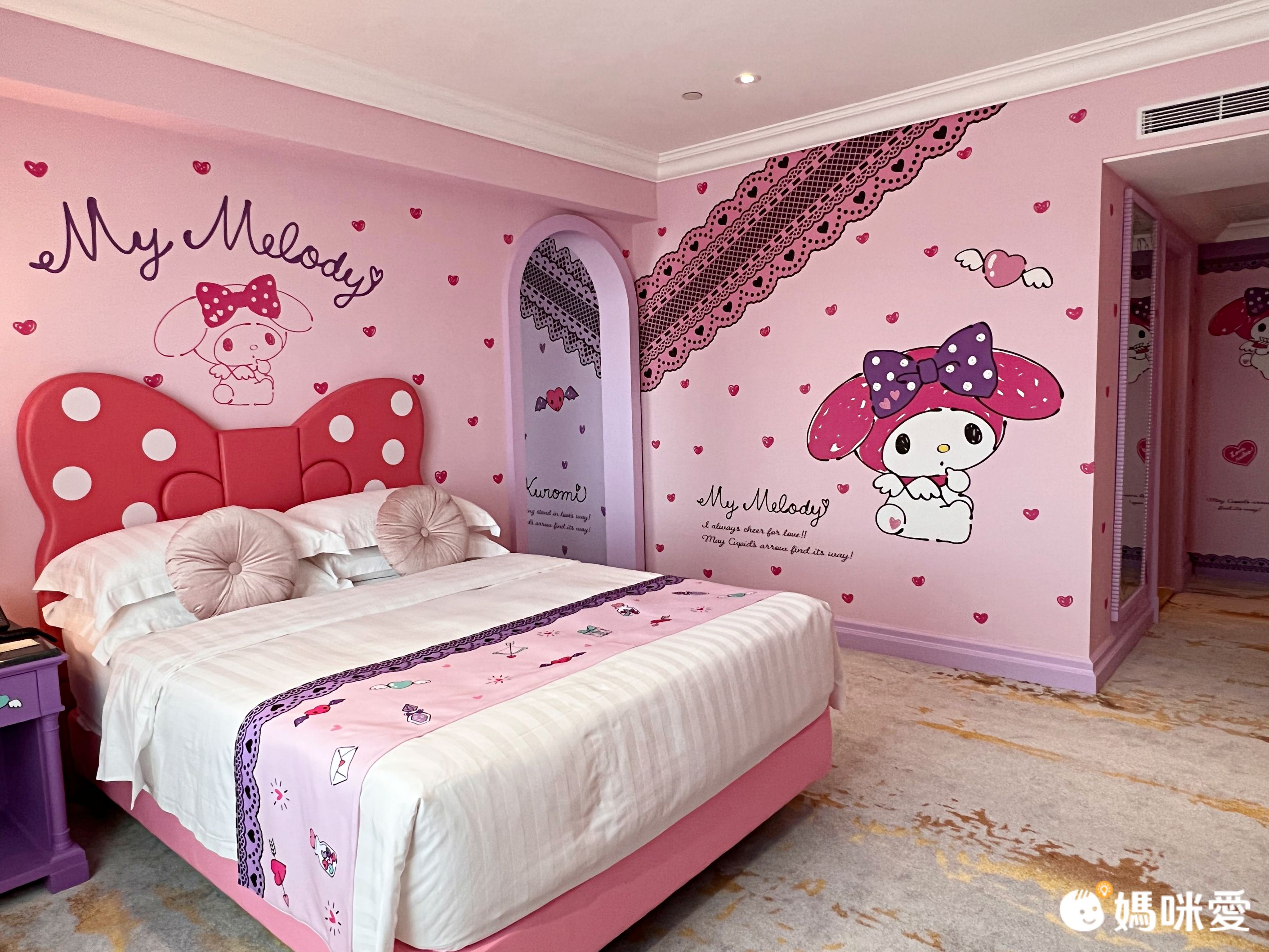 全新三麗鷗主題親子房！【高雄漢來大飯店】夢幻登場