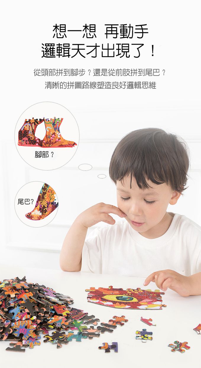 MiDeer - 恐龍藝術拼圖(280片)