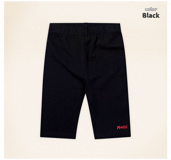 韓國 mollimelli - Molli老虎印五分袖套裝-淺藍