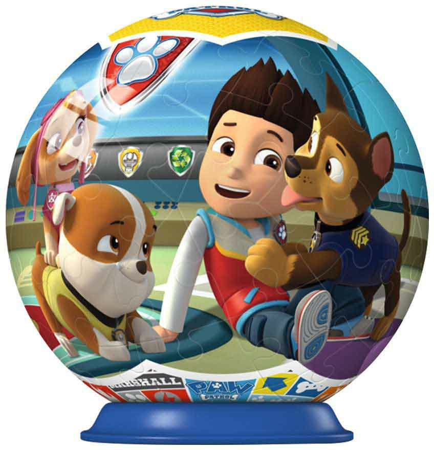 維寶拼圖 - 3D拼圖-汪汪隊球（三款隨機出貨）-55片