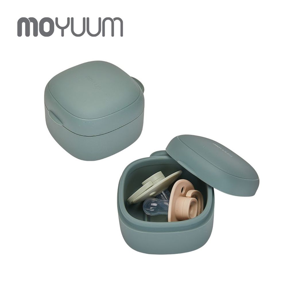 韓國 Moyuum - 多功能矽膠收納盒-綠色