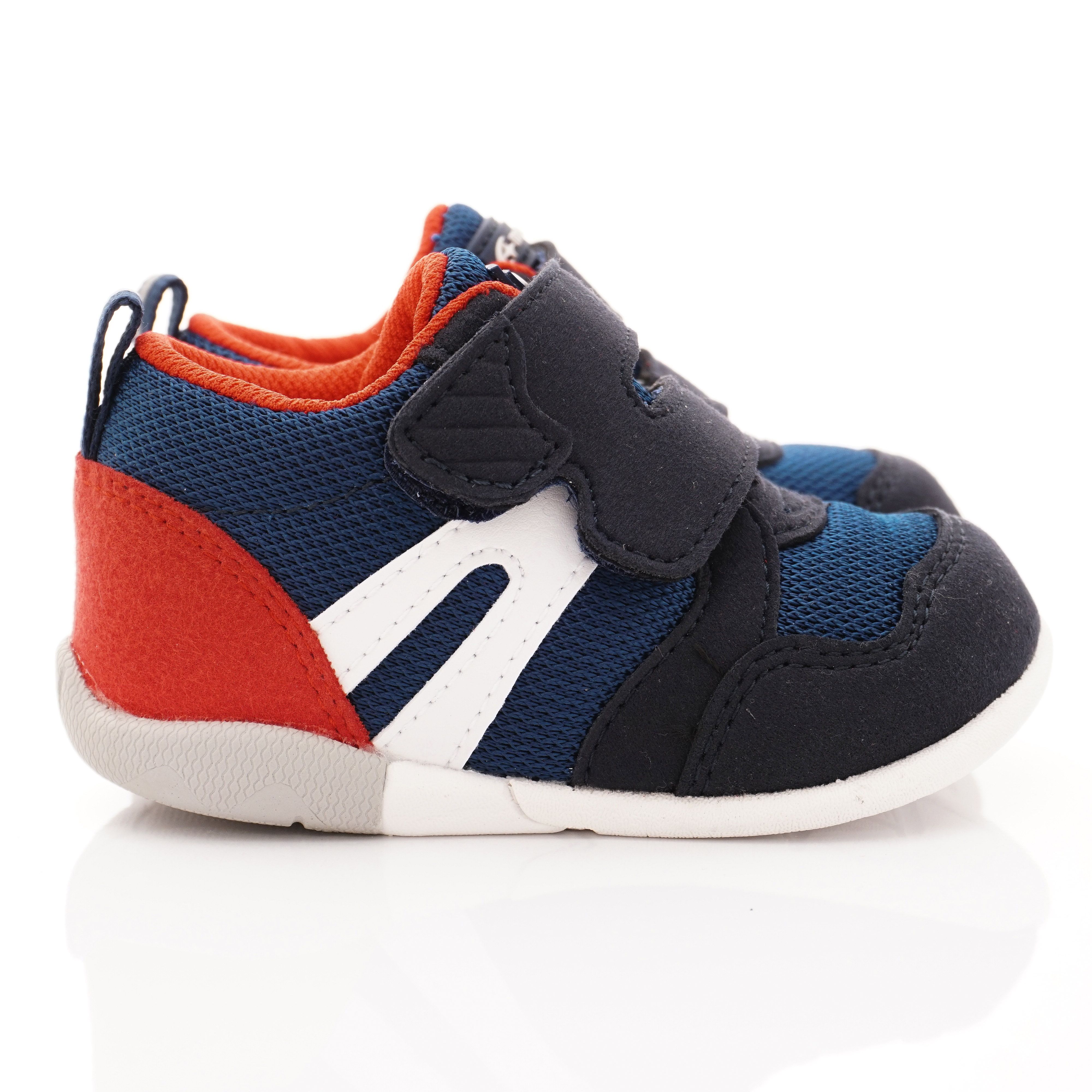 Moonstar日本月星 - 機能童鞋-HI系列3E學步鞋(寶寶段)-深藍