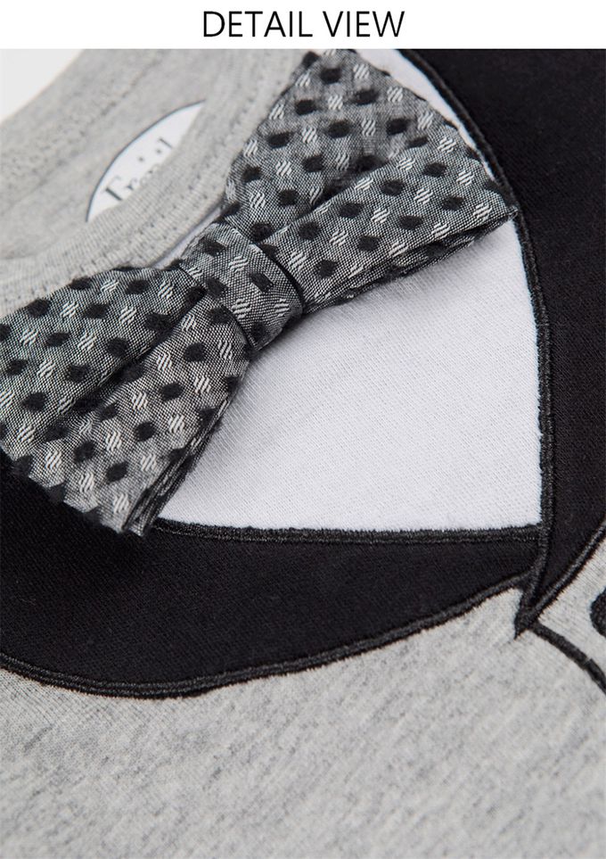 美國Frenchie MC - 男嬰連身衣-長袖-貝嗑漢