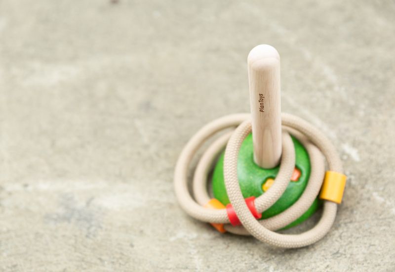 泰國 Plantoys - 經典木作童玩-套圈圈