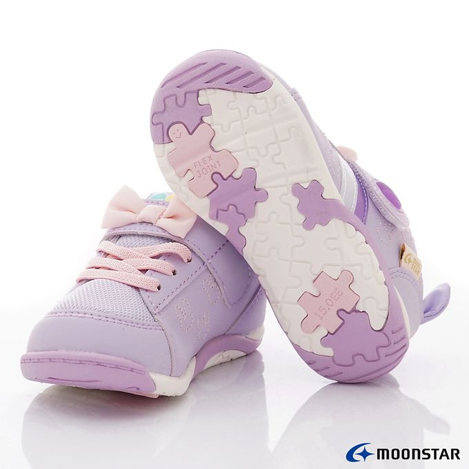Moonstar日本月星 - 赤子心系列機能童鞋-CRC23339紫(中小童段)-機能運動鞋-紫
