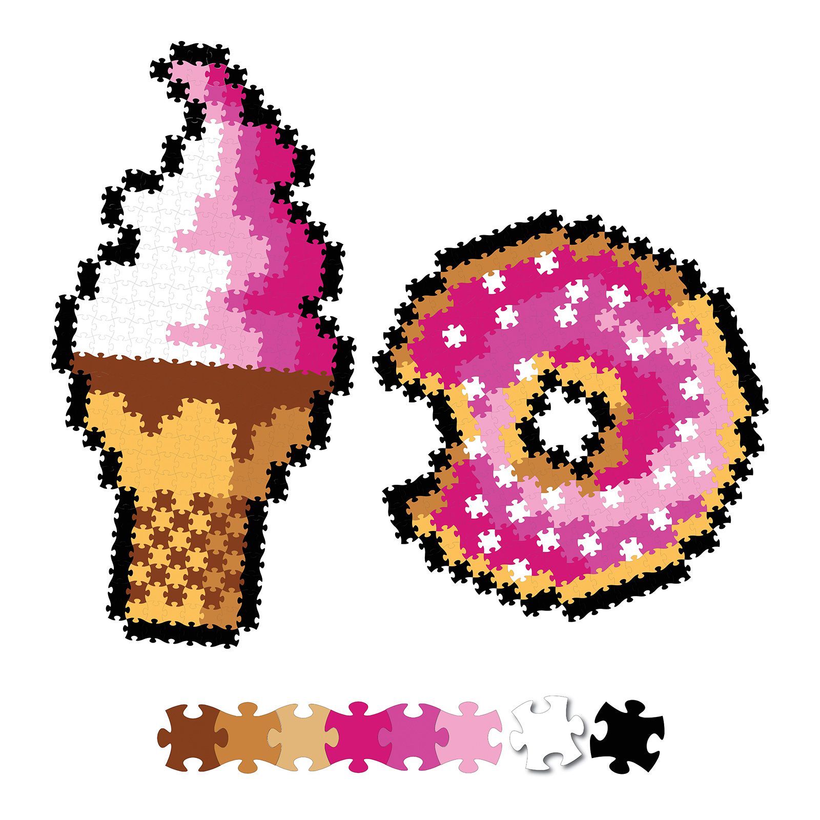 美國 FatBrain - 數碼拼圖-午茶時刻-700件-送瑞典 IKEA圓形萬用罐