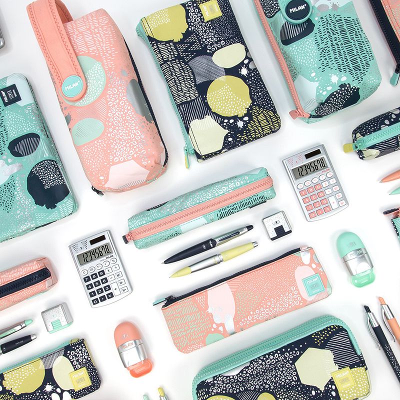 MILAN - SILVER自動鉛筆0.5mm(2入)+筆芯0.5mm(1入)-藍/綠