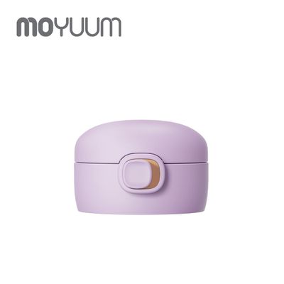 韓國 MOYUUM - PPSU彈蓋吸管學飲水杯蓋-葡萄紫