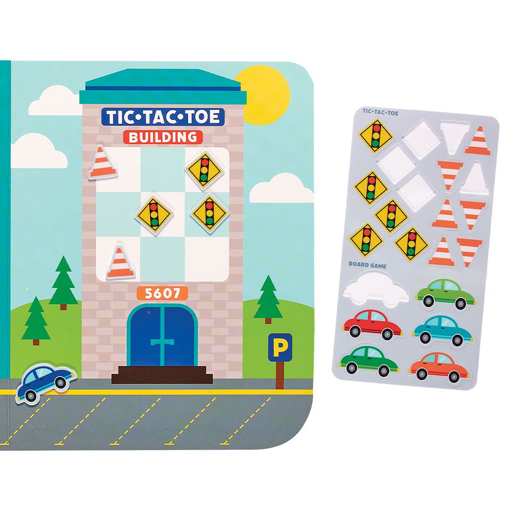 【幼兒益智遊戲】隨行遊戲貼紙書 (交通工具篇)