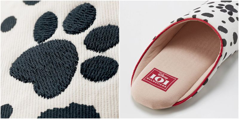 日本千趣會 - 迪士尼室內拖鞋-101忠狗-粉紅 (23-25cm)