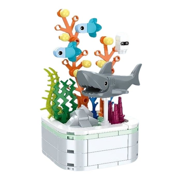 楚崴 - 療癒紓壓系列積木-鯊魚