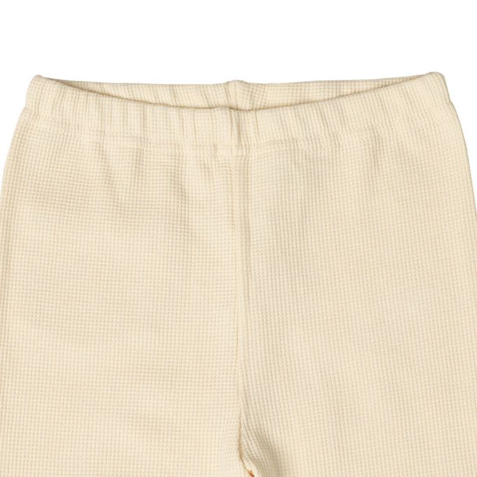 akachan honpo - 10分內搭褲-羅紋-象牙白色