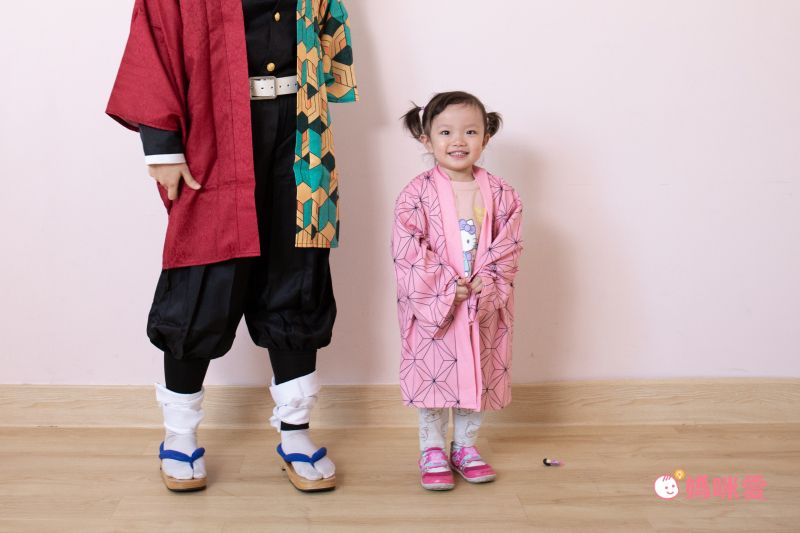 日本代購 - 鬼滅之刃 角色扮演羽織外套-煉獄杏壽郎 (6-12y)