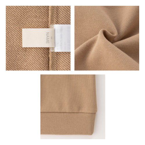 日本千趣會 - 角落生物裏毛長T-咖啡師-杏咖