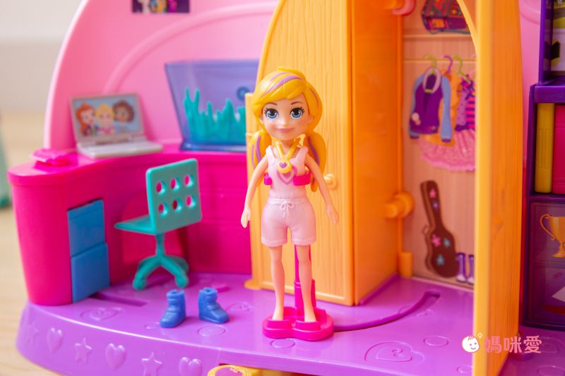 Polly Pocket 口袋波莉 - 口袋波莉房間變身組合