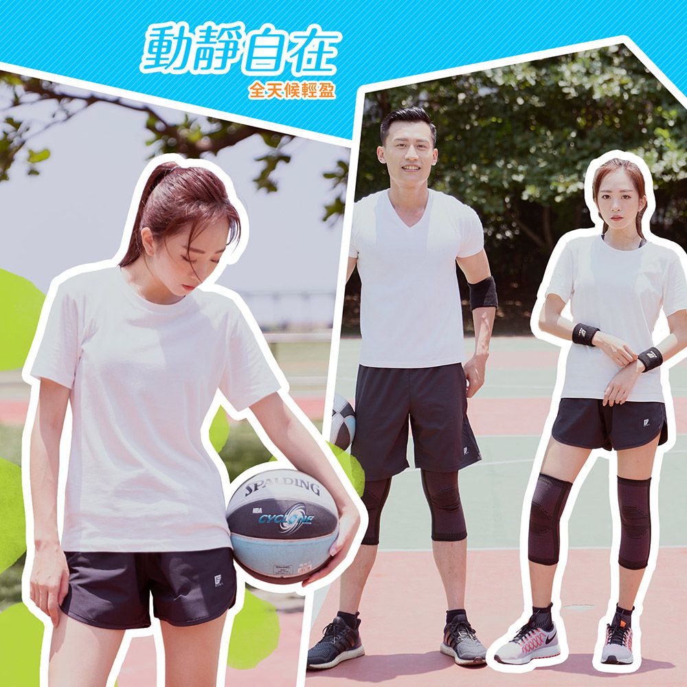 GIAT - 雙口袋輕量排汗運動短褲-女款