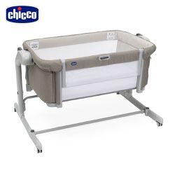 義大利 chicco - Next2Me Magic Evo多功能親密安撫嬰兒床邊床-沙漠棕