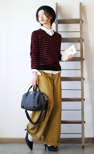 日本 Anello - 2way 10pocket 斜跨波士頓包-丹寧 (26cm×19cm×12cm)