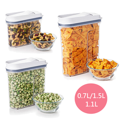 美國 OXO - OXO 好好倒保鮮收納盒三件組-0.7L/1.1L/1.5L