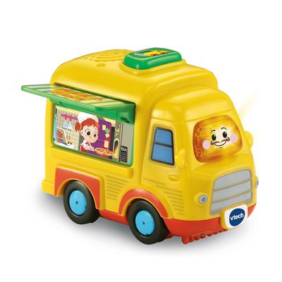 Vtech - 嘟嘟聲光互動車-披薩車