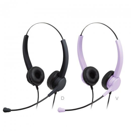 日本文具 SONIC - 超輕量護耳兒童耳機-紫