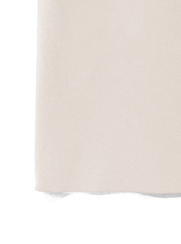 日本 GRL - 秋冬定番柔軟針織長裙-黑