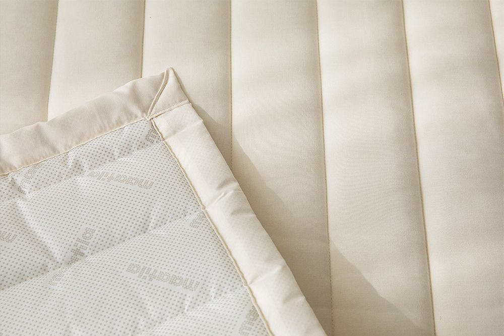 韓國 Maatila - 可水洗超細纖維桃皮感保潔墊/睡墊-象牙白