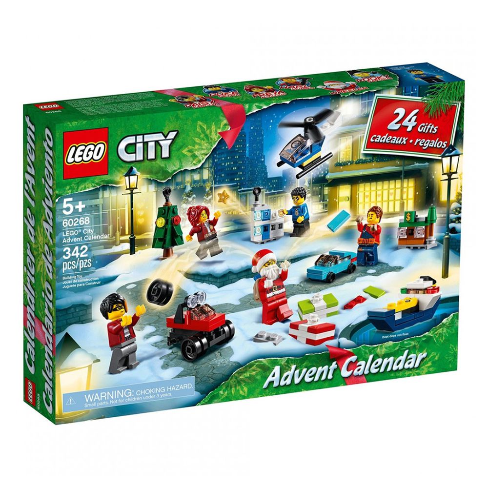 樂高 LEGO - 樂高積木 LEGO《 LT60268 》City 城市系列 -城市驚喜月曆-342pcs