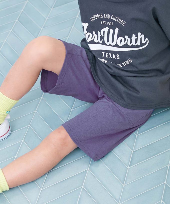 日本 devirock - [快乾防皺]可烘乾防污機能五分褲-可可