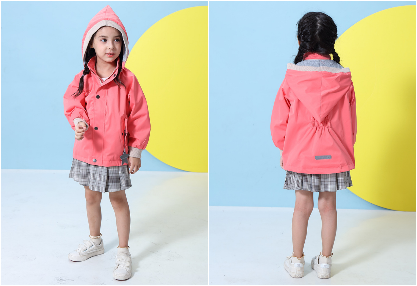 兒童防風防雨衝鋒外套，秋冬濕冷天氣必備保暖外套