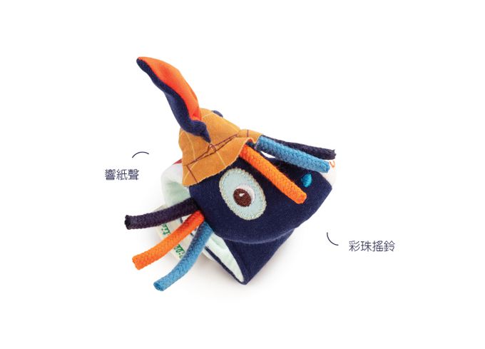 比利時 Lilliputiens - 有機棉手腕帶-愛麗絲小狐